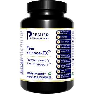 Premier Research Labs Fem Balance-FX, 60 capsules, front of bottle