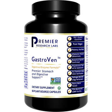 Premier Research Labs GastroVen, 60 capsules, front of bottle