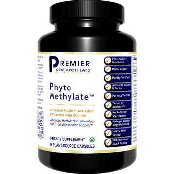 Premier Research Labs Phyto Methylate, 60 capsules, front of bottle