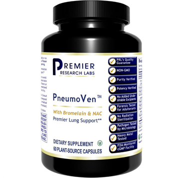 Premier Research Labs PneumoVen, 60 capsules, front of bottle