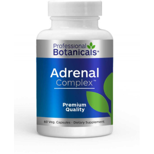 Professional Botanicals Adrenal Complex, 60 veg capsules, front of bottle