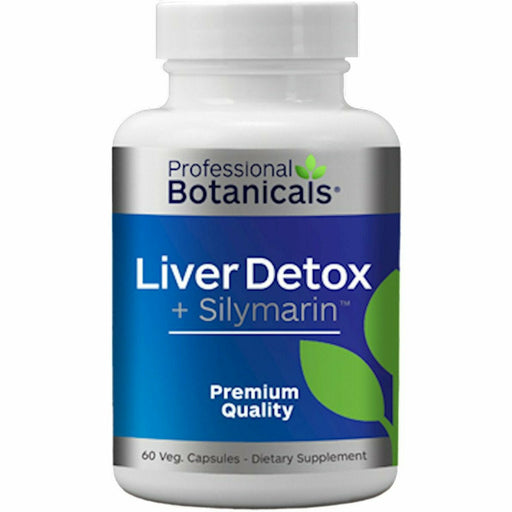 Professional Botanicals Liver Detox + Silymarin, 60 capsules, front of bottle