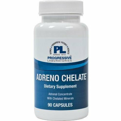 Progressive Labs Adreno Chelate, 90 capsules, alternate front view