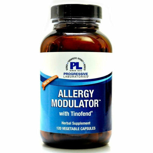 Progressive Labs Allergy Modulator, 120 vegetable capsules, front of bottle