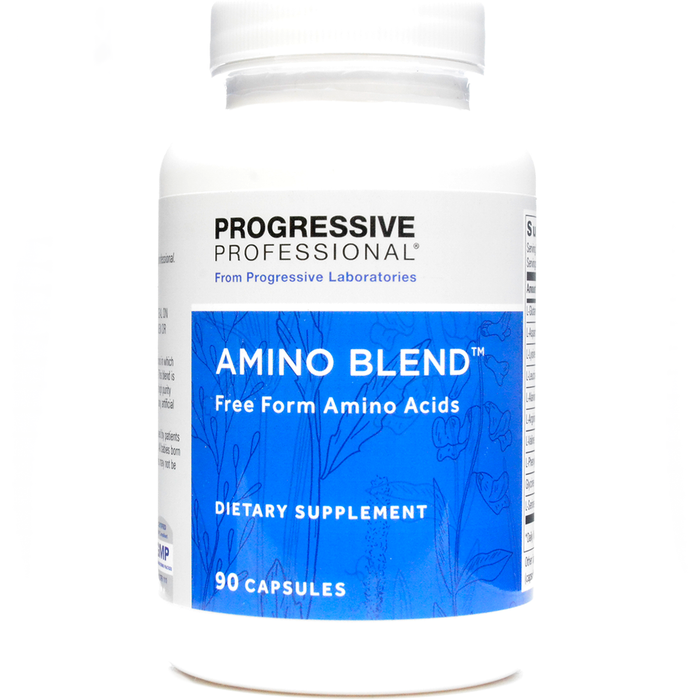 Progressive Labs Amino Blend, 90 capsules, front of bottle