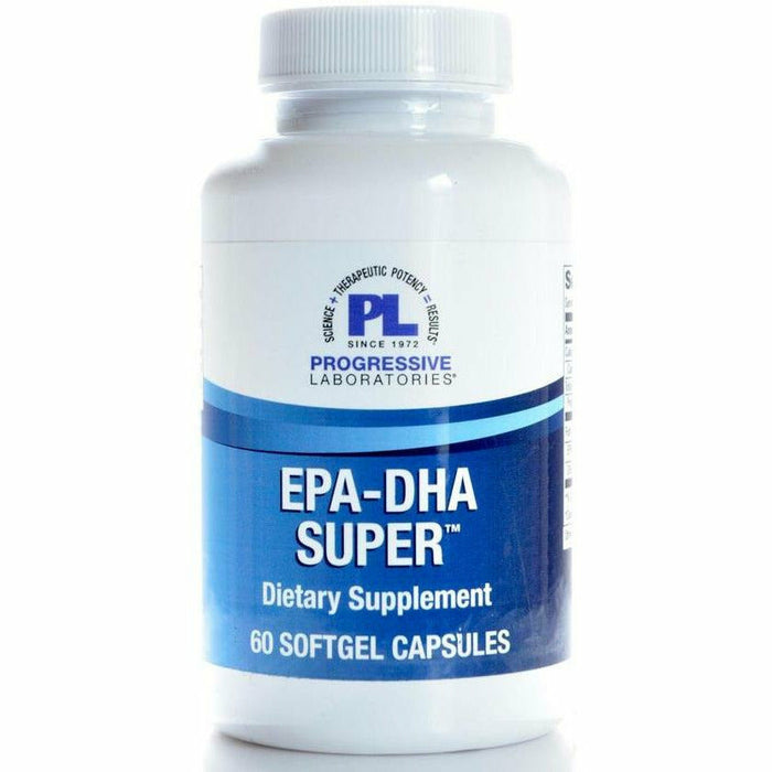 Progressive Labs EPA-DHA Super, 60 softgels, front of bottle