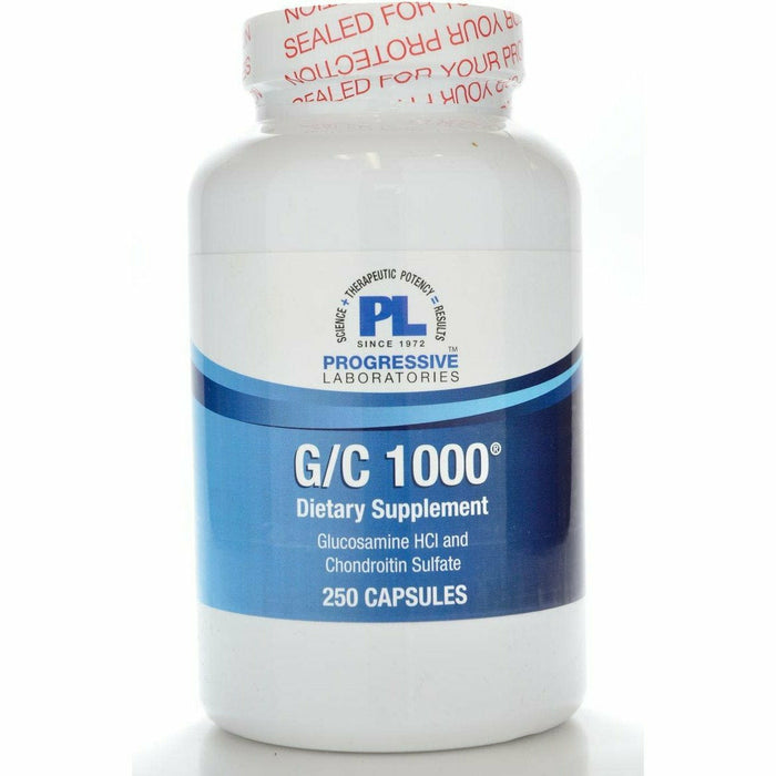 Progressive Labs G/C 1000, 250 capsules, front of bottle