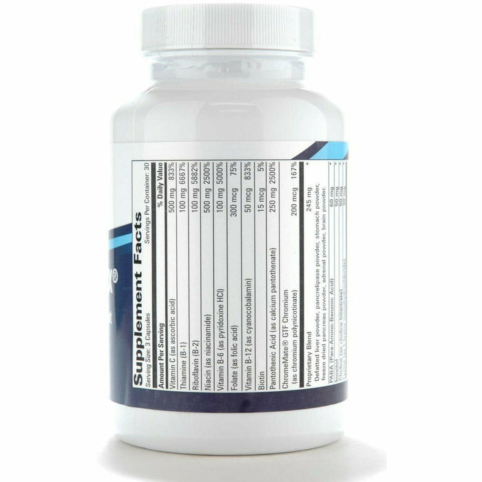 Progressive Labs Glyco-Plex 90 capsules supplement facts label