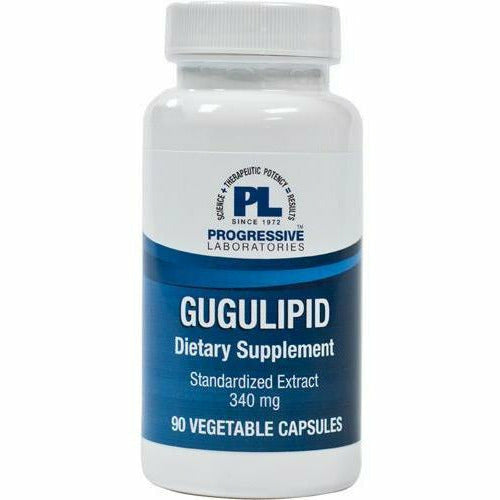 Progressive Labs Gugulipid, 90 capsules, front of bottle