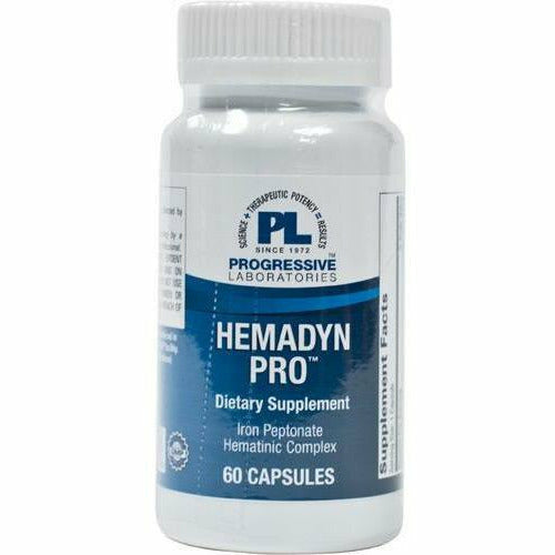 Progressive Labs Hemadyn Pro, 60 capsules, front of bottle