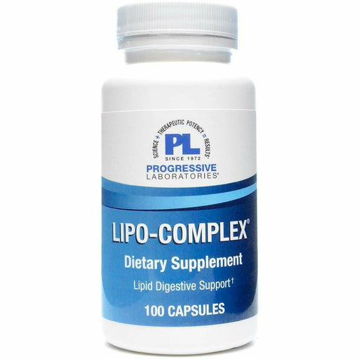 Progressive Labs Lipo-Complex, 100 capsules, front of bottle