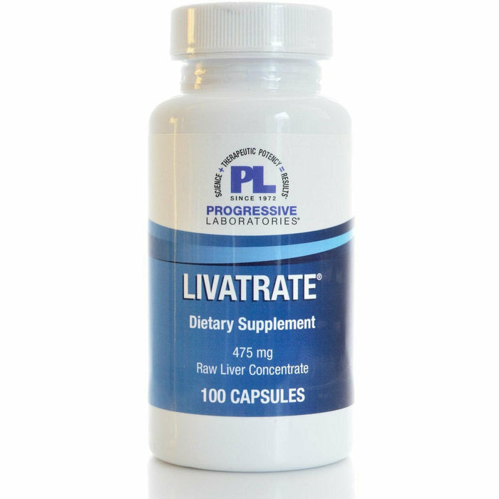 Progressive Labs Livatrate, 100 capsules, front of bottle