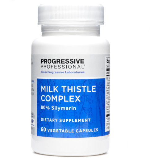 Progressive Labs Milk Thistle Complex, 60 vegetable capsules, front of bottle