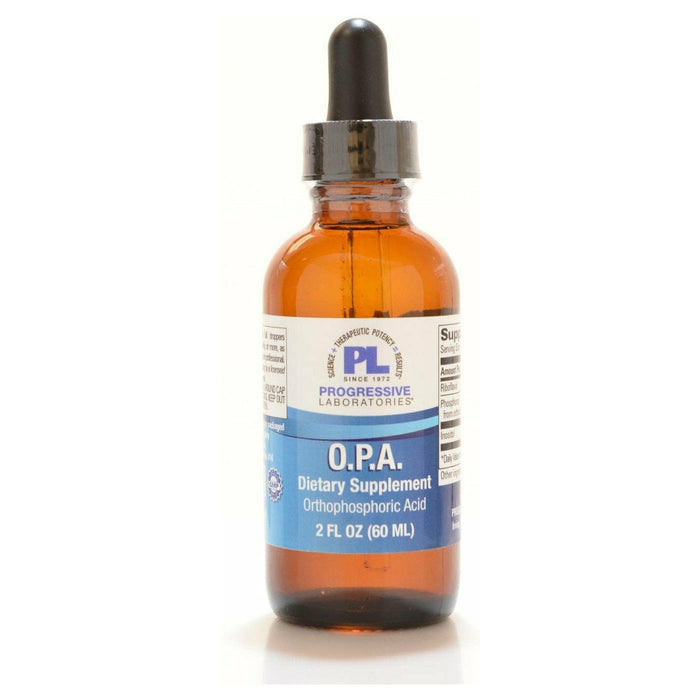 Progressive Labs O.P.A. Orthophosphoric Acid, 2 oz, front of bottle