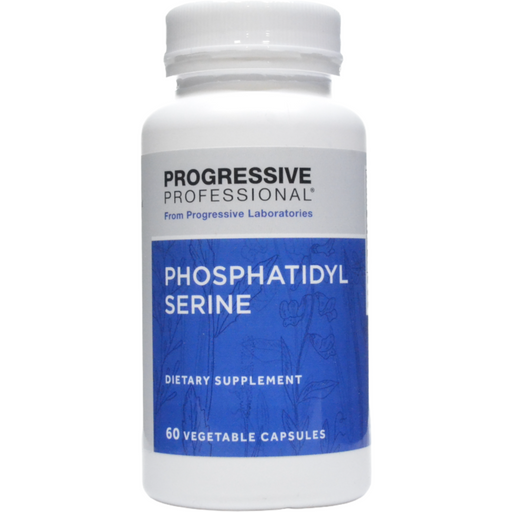 Progressive Labs Phosphatidyl Serine 300 mg, 60 vegetable capsules, front of bottle