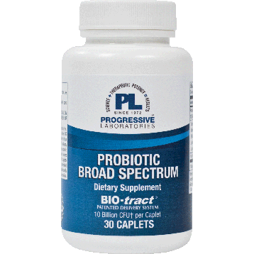 Progressive Labs Probiotic Broad Spectrum, 30 capsules, front of bottle