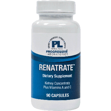 Progressive Labs Renatrate, 90 capsules, front of bottle