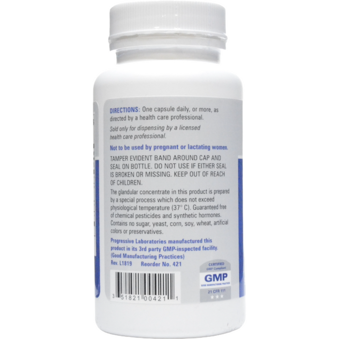 Progressive Labs Tri-40 90 capsules suggested use label