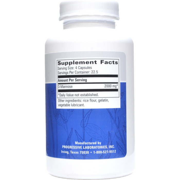 Progressive Labs U-Tract Caps 90 capsules supplement facts label