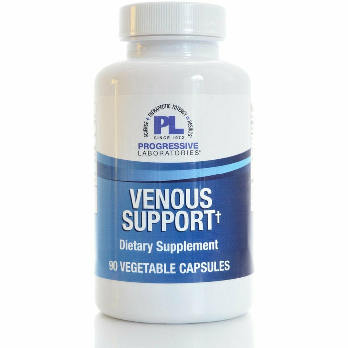 Progressive Labs Venous Support, 90 vegetable capsules, front of bottle
