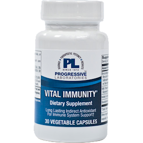 Progressive Labs Vital Immunity, 30 vegetable capsules, front of bottle