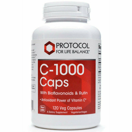 Protocol for Life Balance C-1000 Caps, 120 capsules, front of bottle