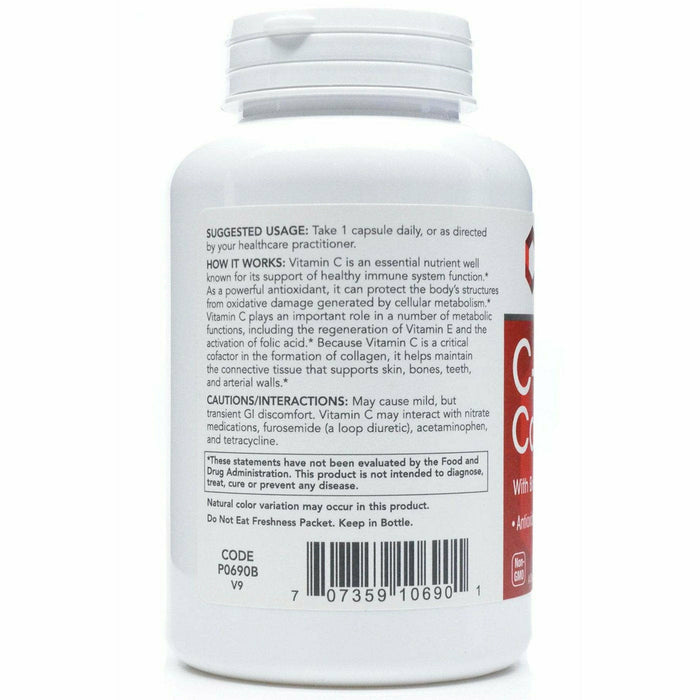 Protocol for Life Balance C-1000 Caps 120 capsules label information panel