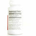 Protocol for Life Balance CurcuFRESH 60 capsules supplement facts label