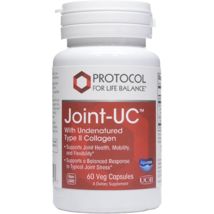 Protocol for Life Balance Joint-UC Type II Collagen 40 mg, 60 capsules, front of bottle