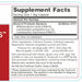 Protocol for Life Balance Protodophilus Woman 50 capsules supplement facts label