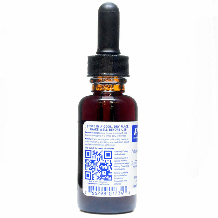 Pure Encapsulations Adenosyl/Hydroxy B12 liquid 1 fl oz label information panel