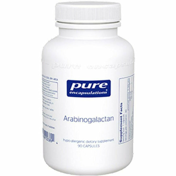 Pure Encapsulations Arabinogalactan 500 mg, 90 capsules, front of bottle