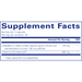 Pure Encapsulations CaffPhenol 60 capsules supplement facts label
