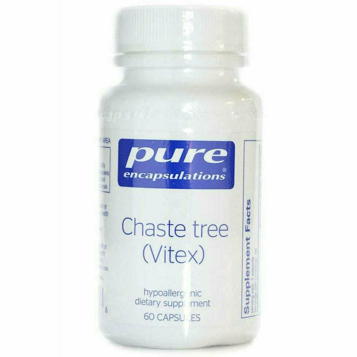 Pure Encapsulations Chaste Tree (Vitex) 225 mg, 60 capsules, front of bottle