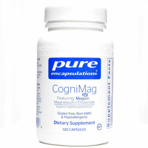 Pure Encapsulations CogniMag, 120 capsules, front of bottle