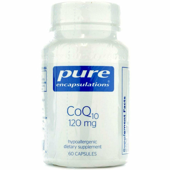 Pure Encapsulations CoQ10 120 mg, 60 capsules, front of bottle