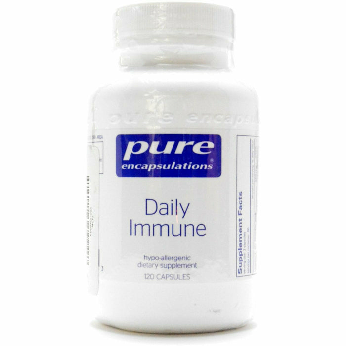 Pure Encapsulations Daily Immune, 120 capsules, front of bottle