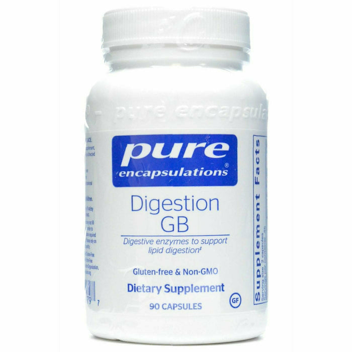 Pure Encapsulations Digestion GB, 90 capsules, front of bottle