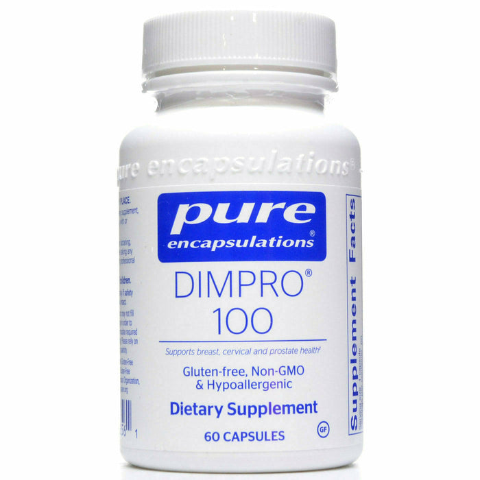Pure Encapsulations DIM-PRO 100, 60 capsules, front of bottle