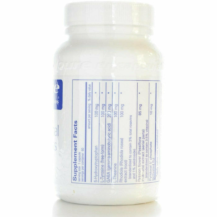 Pure Encapsulations, Emotional Wellness 60 capsules Supplement Facts