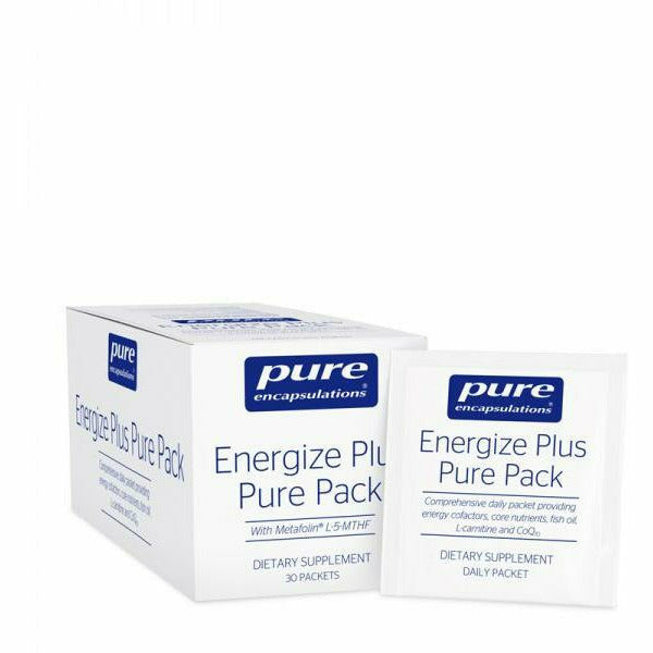 Pure Encapsulations Energize Plus Pure Pack, 30 packets, front of box
