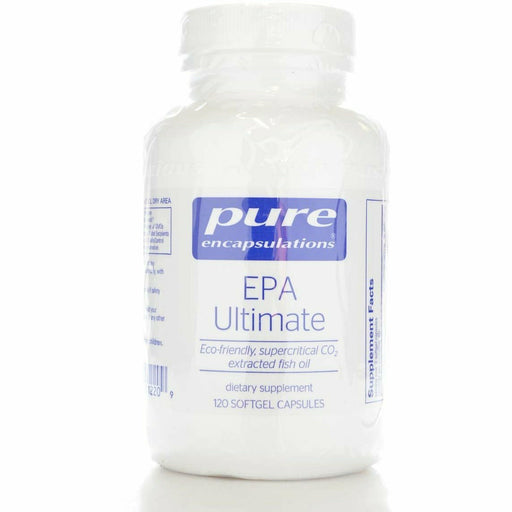 Pure Encapsulations EPA Ultimate, 120 softgels, front of bottle