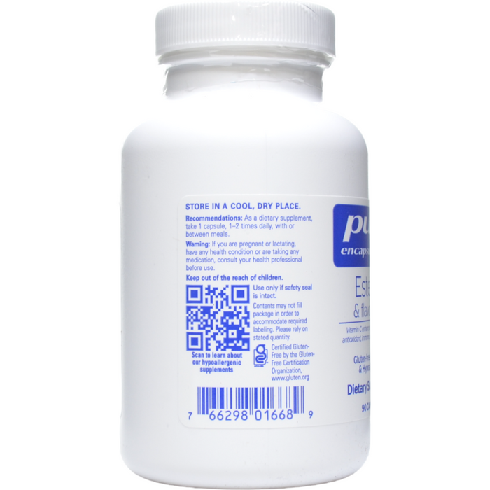 Pure Encapsulations Ester-C & Flavonoids 90 capsules suggested use label