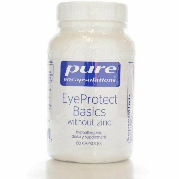 Pure Encapsulations EyeProtect Basics (without zinc), 60 capsules, front of bottle
