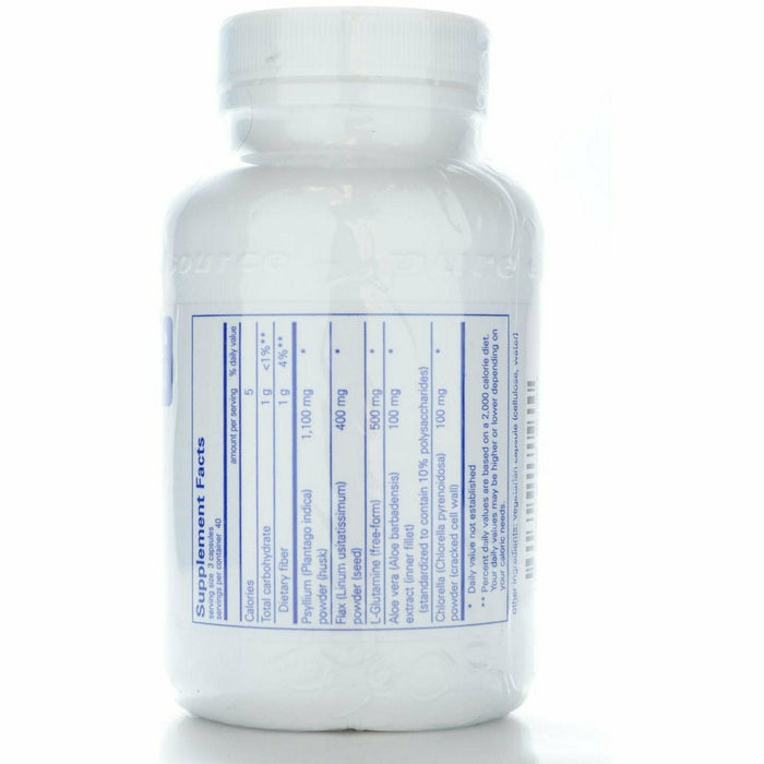 Pure Encapsulations G.I. Fortify 120 capsules label information panel