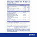 Pure Encapsulations GlucoFunction 90 capsules supplement facts label