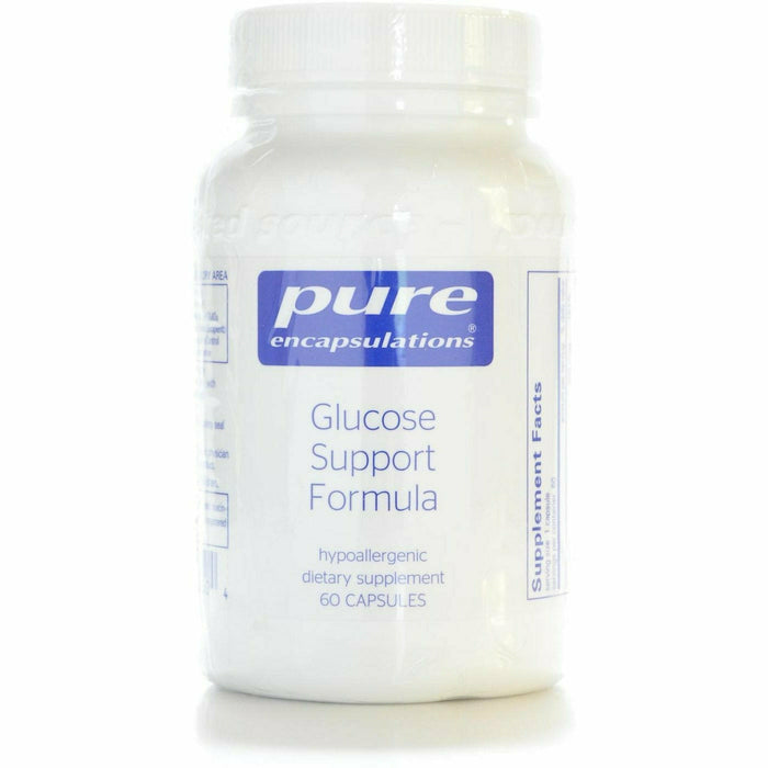 Pure Encapsulations Glucose Support Formula, 60 capsules, front of bottle