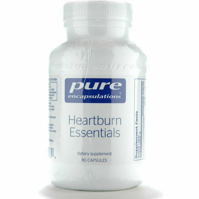 Pure Encapsulations Heartburn Essentials, 90 capsules, front of bottle