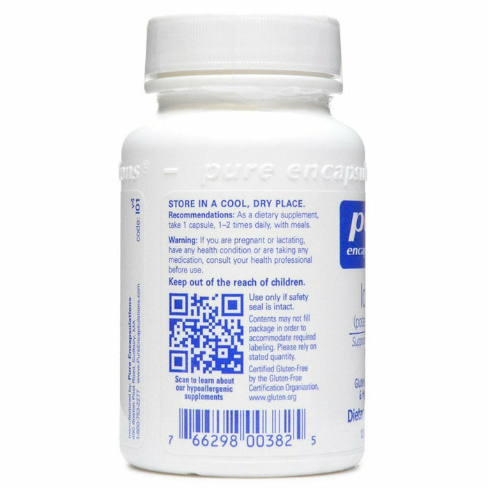 Iodine (potassium iodide) 120 caps by Pure Encapsulations Information Label