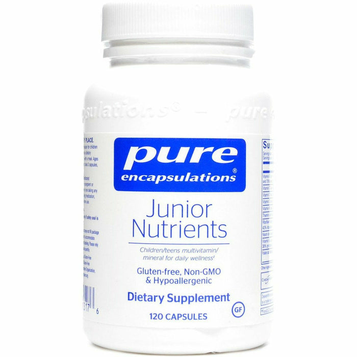 Pure Encapsulations Junior Nutrients, 120 capsules, front of bottle